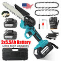 6 Inch Mini Handheld Electric Chainsaw Cordless Chain Saw Wood Cutter for Makita