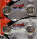 Maxell LR1130 AG10 189 V10GA G10A Batteries X 4