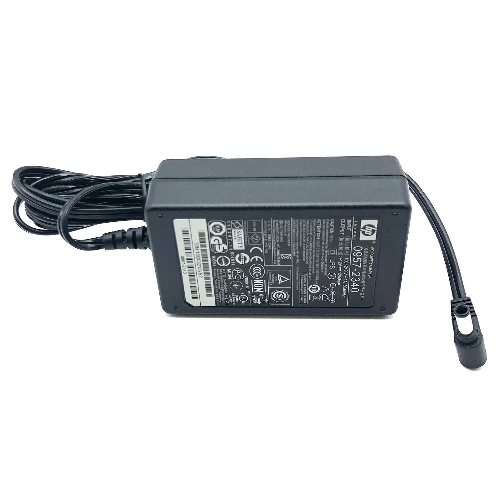 NEW Original HP AC Adapter 12V 1.25A 15W 0957-2481 Model 0957-2340 Power Supply