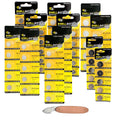 81pc Essential Batteries Kit L1154 L1131 1216 2032 1225 1220 & Tool