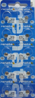 Renata Mercury Free SR521SW Batteries x 10