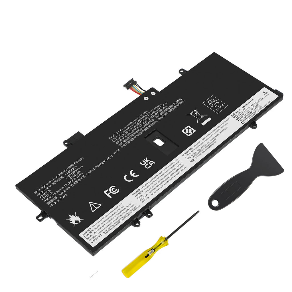 51Wh Battery L18L4P71 For Lenovo ThinkPad X1 Yoga 2019 4th Gen / 2020 5th Gen