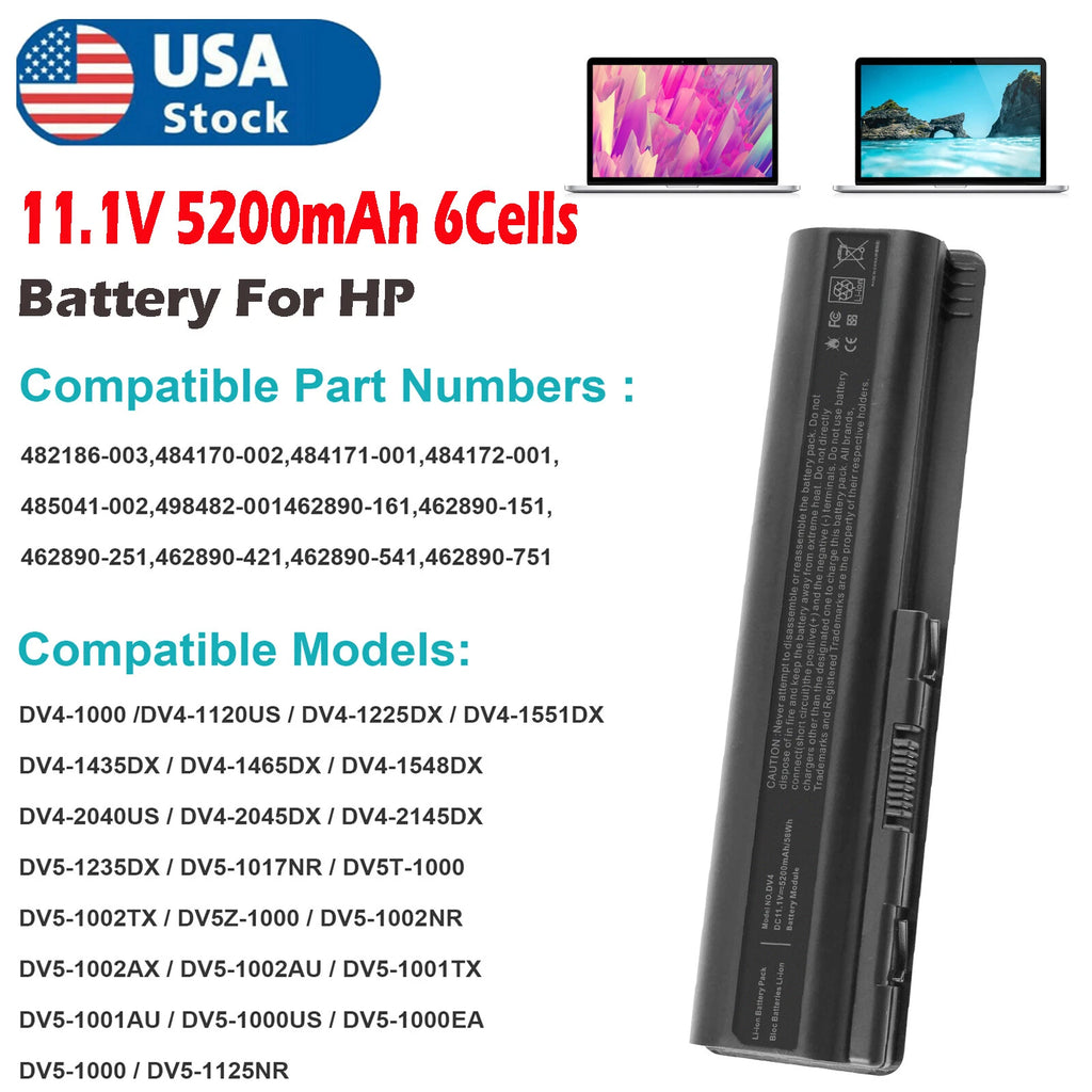 ?CQ40 CQ42 Battery For HP 484171-001 484172-001 498482-001 HSTNN-DB72 HSTNN-CB72