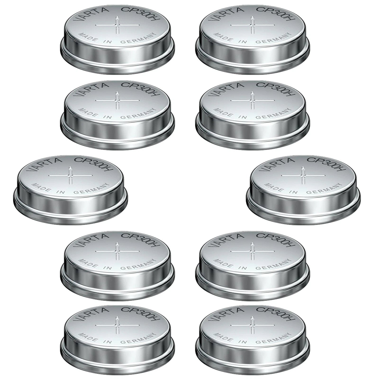 10x VARTA CP300H 1.2V 300mAh Button Battery V300 55630101501 AASC1145 For RTC
