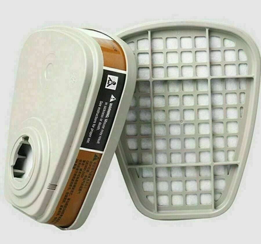 6001CN Organic Vapor Respirator Filters Cartridge For 6300 7000 7502 Gas Mask
