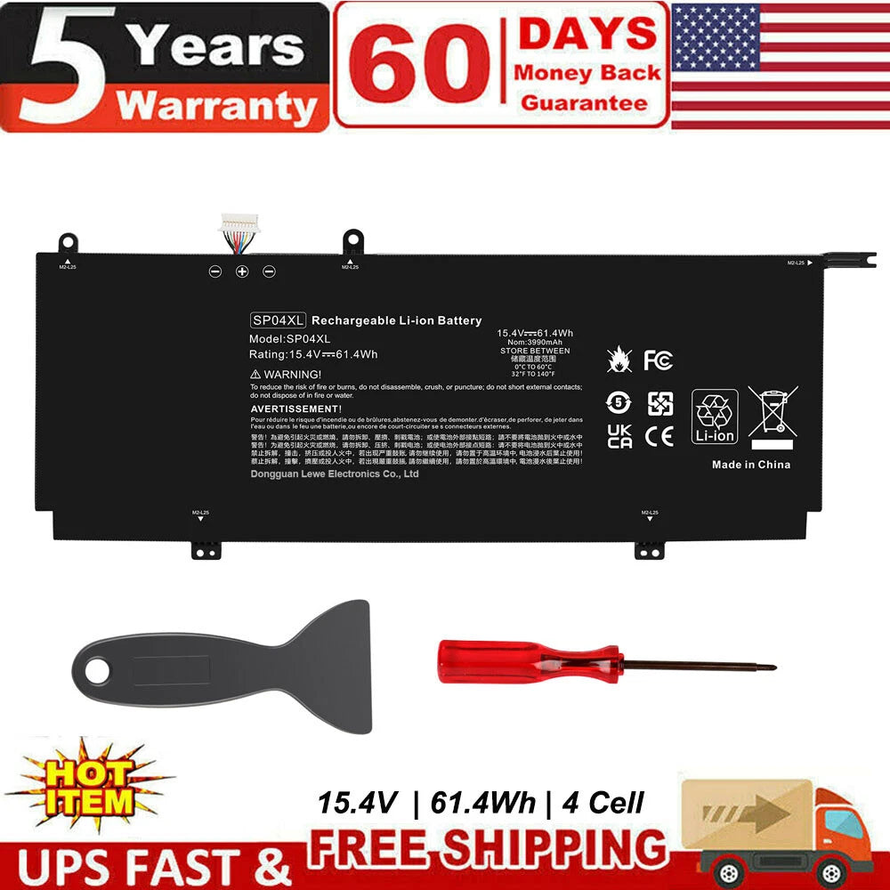 SP04XL L28764-005 Battery for HP Spectre X360 Convertible 13-AP 13T-AP TPN-Q203