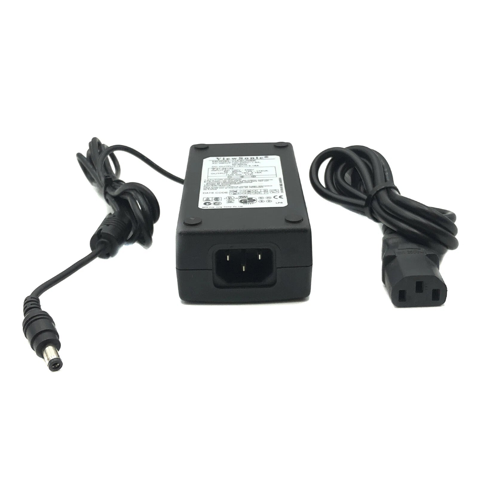 NEW Original ViewSonic AC Adapter Power HASU05K 19V 3.16A Charger