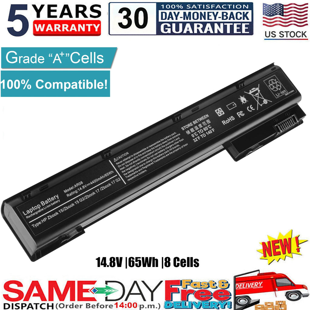?AR08 AR08XL Battery for HP ZBook 15 17 G1 G2 HSTNN-IB4I 708456-001 708455-001