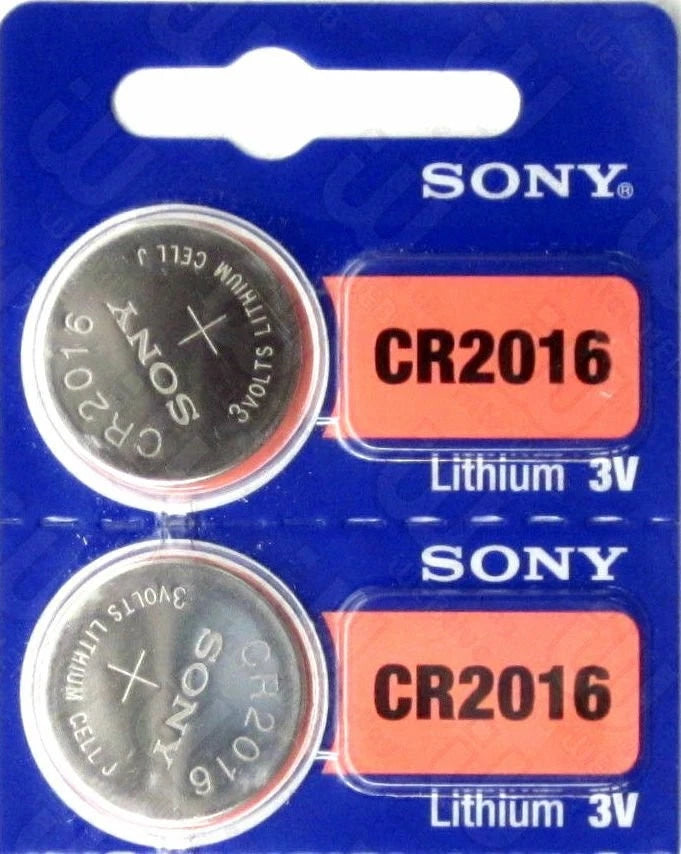 2 Pcs SONY CR2016 CR 2016 DL2016 For Computer Motherboard Cell Battery 3V