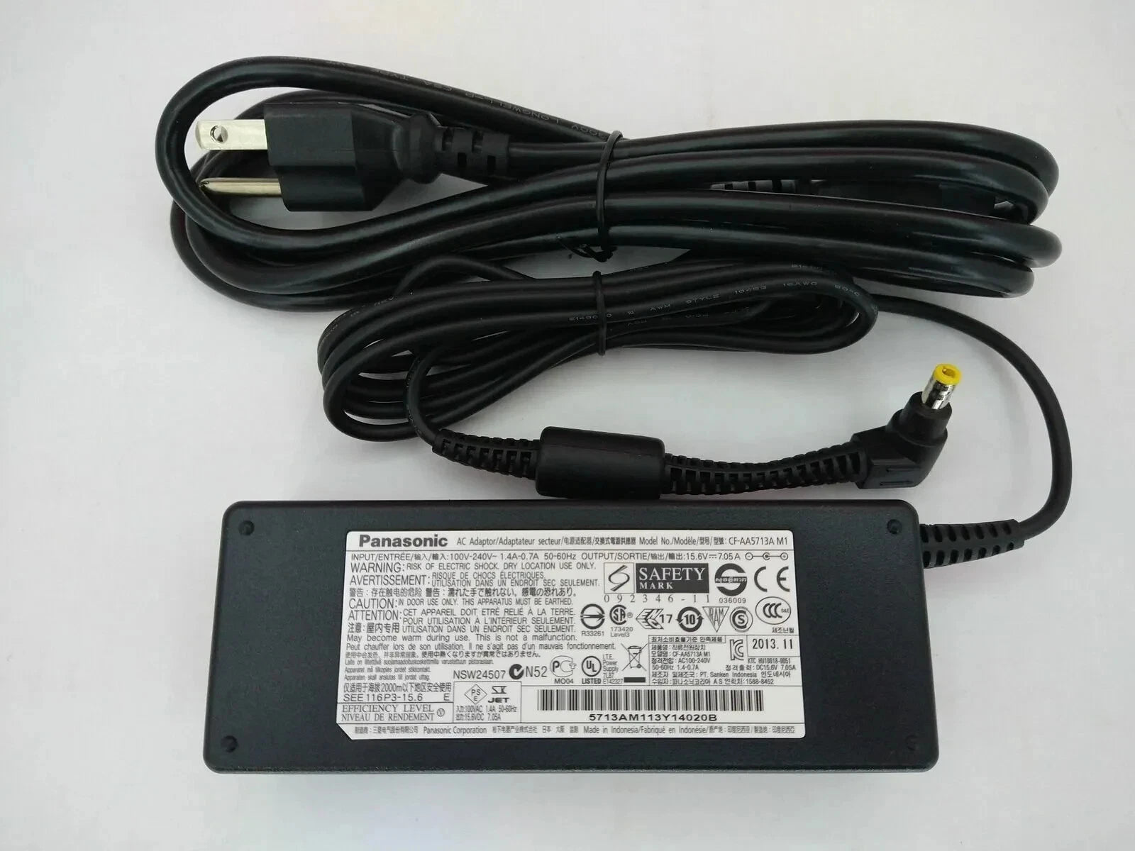 Genuine 110W CF-AA5713A M2 Charger for Panasonic Toughbook CF-31 CF-53 CF-52 -19