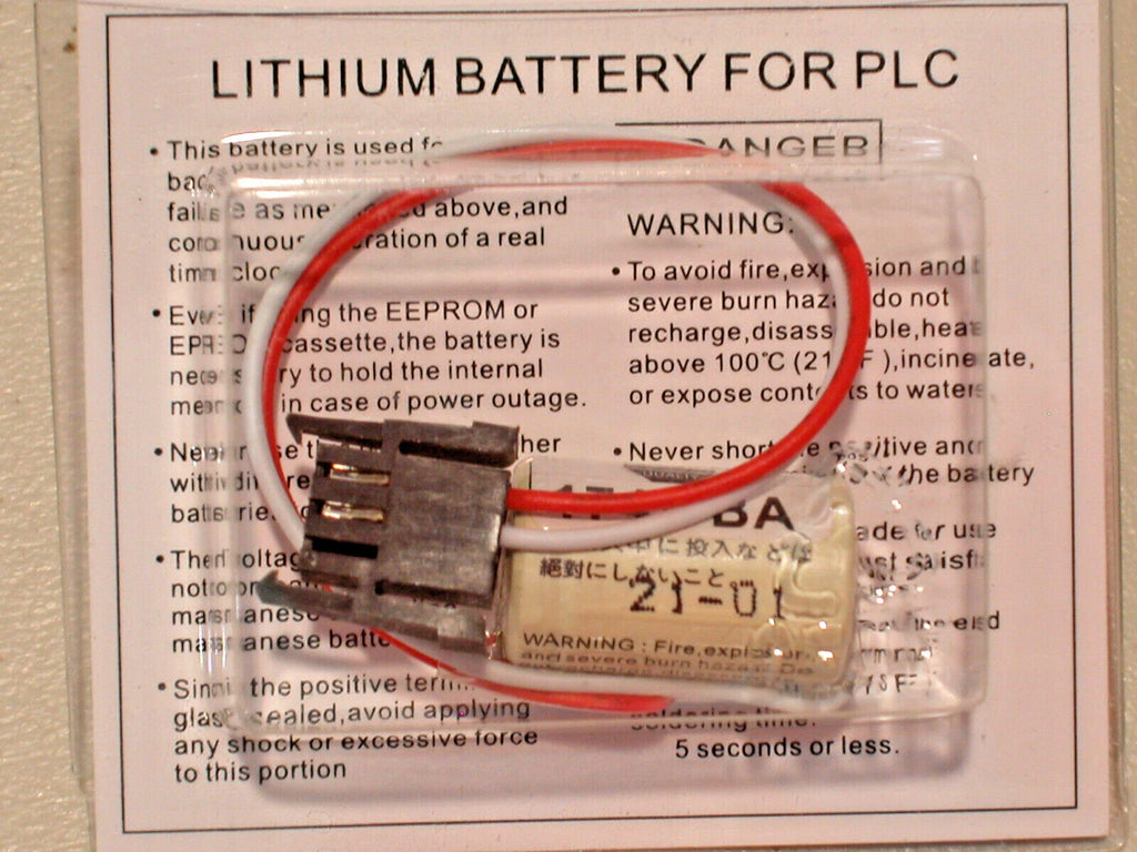 10 pc Allen Bradley SLC PLC Battery 1747-BA and1769-BA SANYO Japan CR14250SE FDK