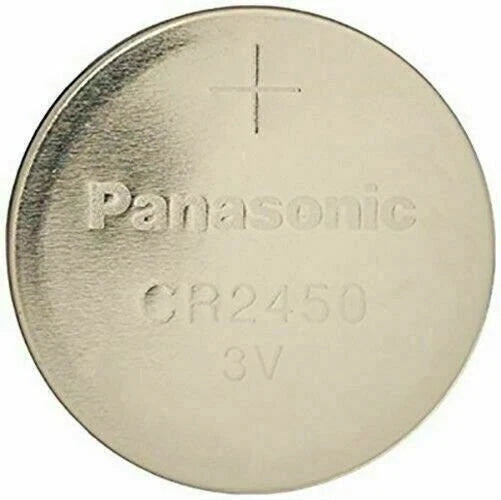 **FRESHLY NEW** 2x Panasonic CR2450 Lithium Battery 3V Coin Cell Exp 2024