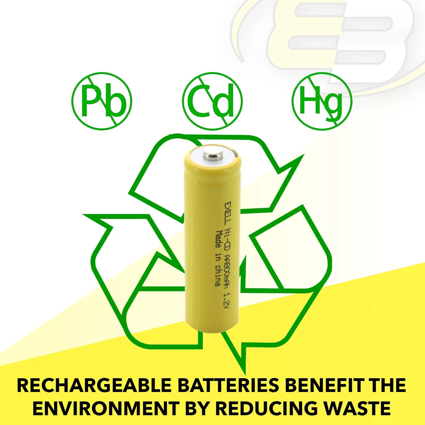 AA 1.2V 800mAh NiCd Rechargeable Button Top Assembly Cell Battery