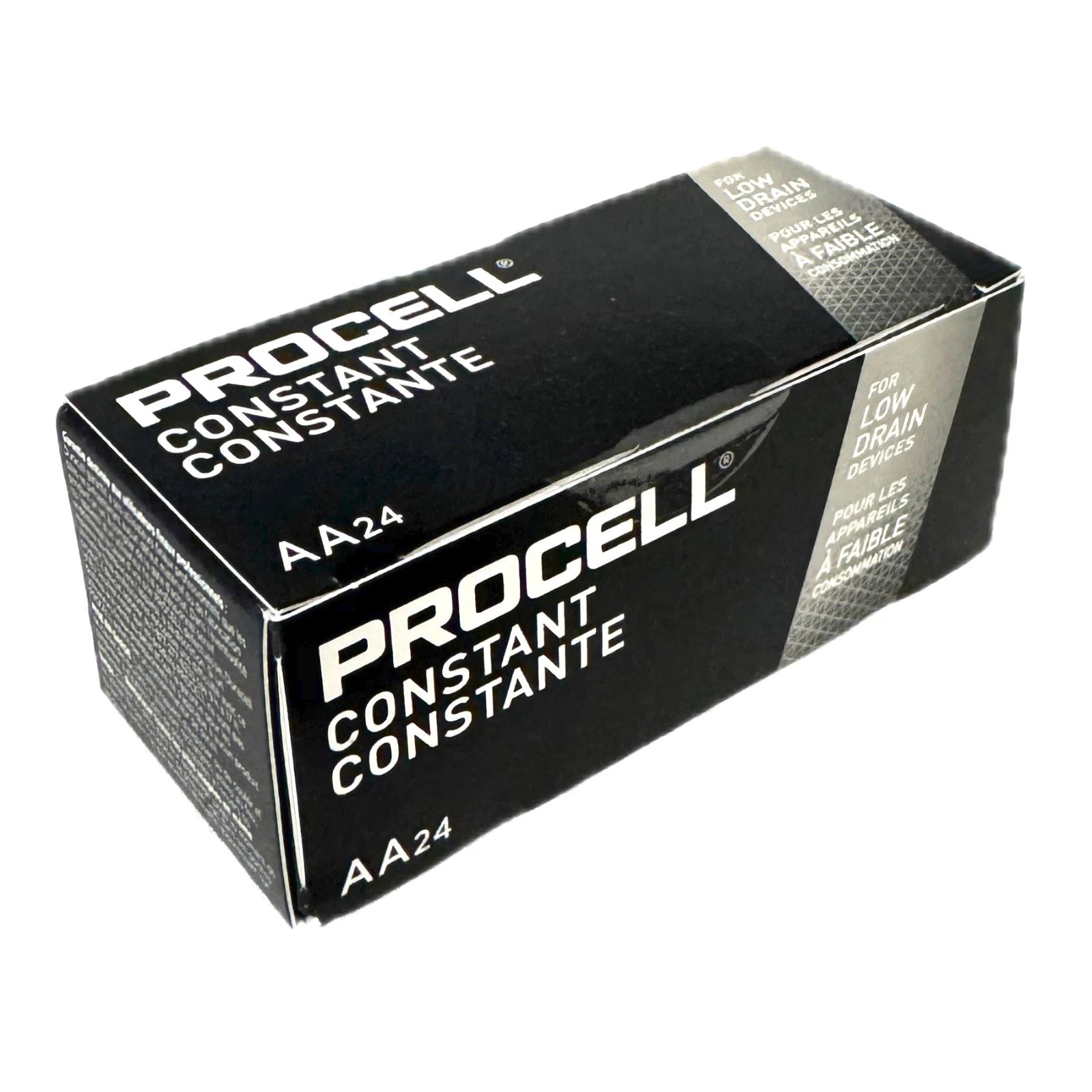 24 AA Duracell Procell Constant Alkaline Batteries 1.5V (PC1500, LR6)