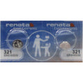 Renata 321 Watch Battery x 2