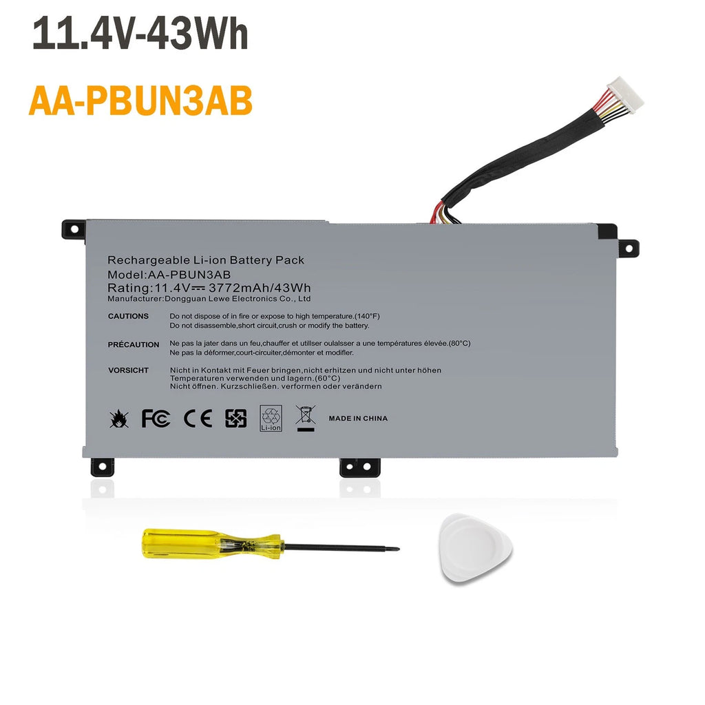 ??Battery AA-PBUN3AB For Samsung NP530E5M NP300E4M 7 Spin NP740U AA-PBUN3QB 43Wh