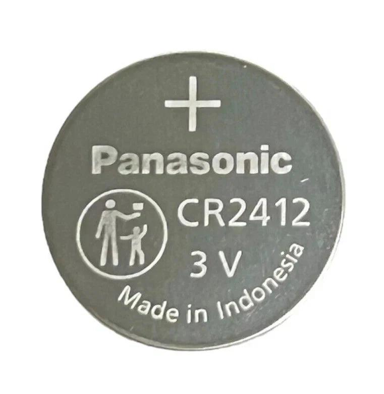 2 pc NEW PANASONIC CR2412 cr 2412 lithium 3V lithium battery EXPIRE 2036
