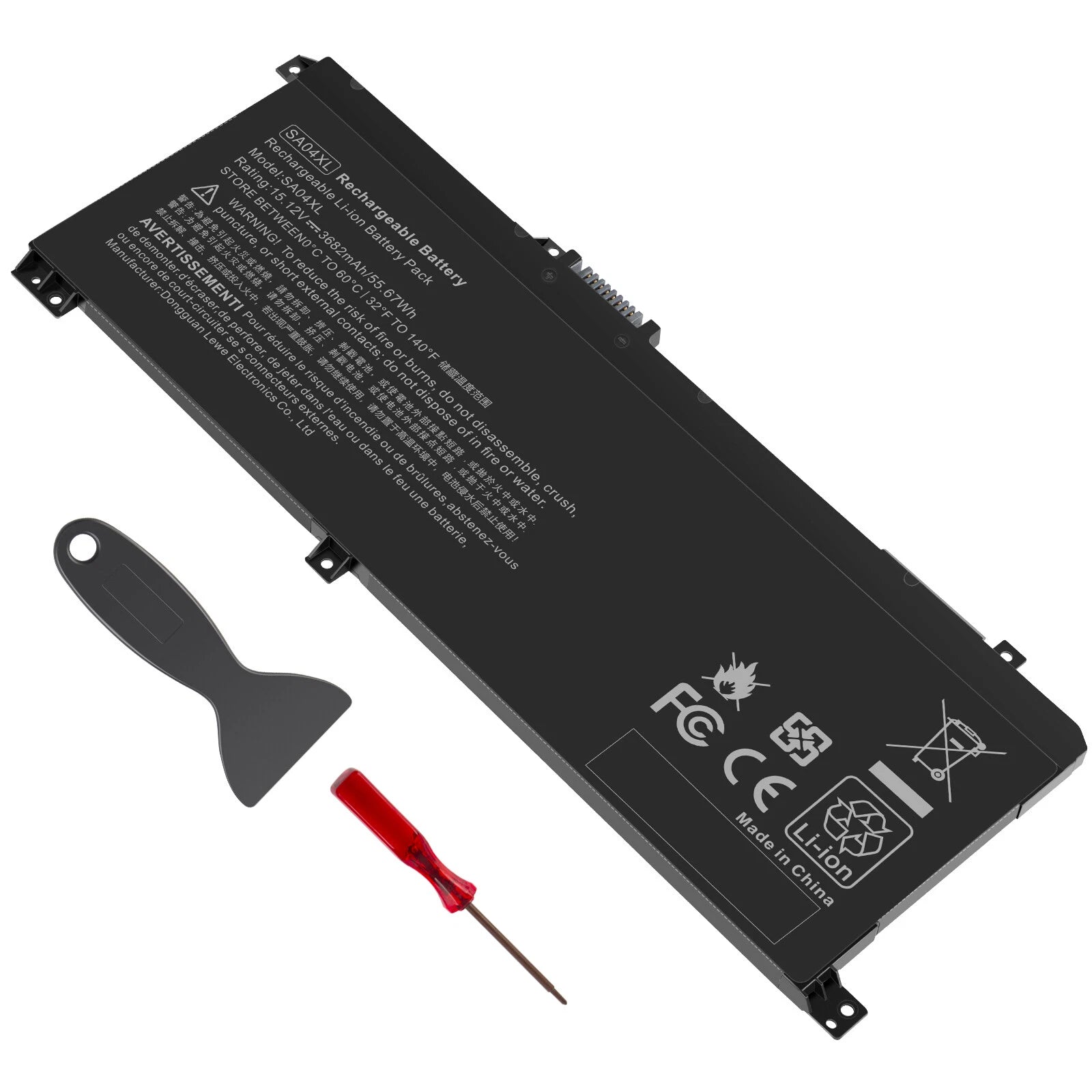 For HP ENVY X360 15-DR Series SA04XL L43248-AC2 L43267-005 Laptop Battery