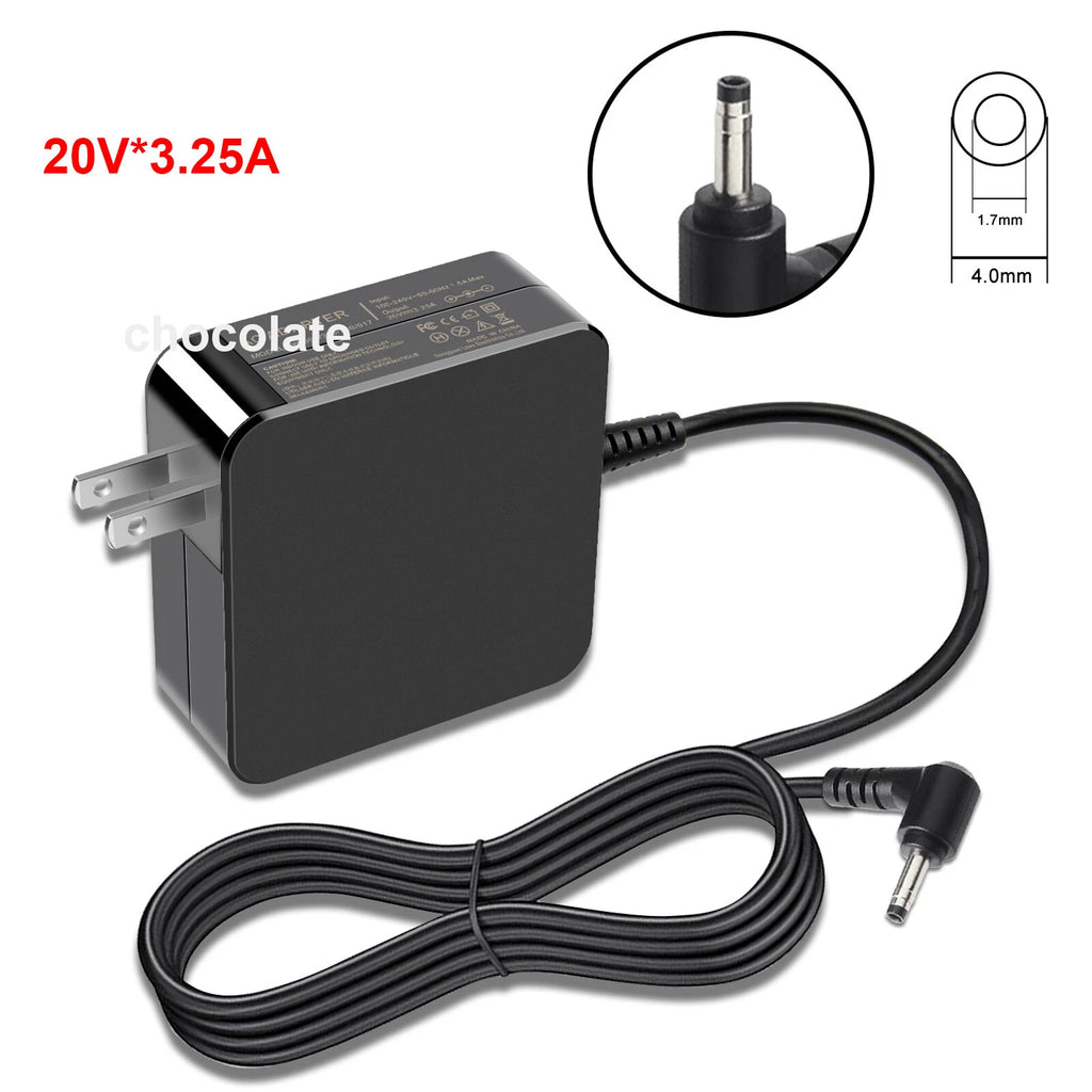 65W AC Adapter Charger for Lenovo IdeaPad 110 310 320 330s 510s 520 710s Yoga710