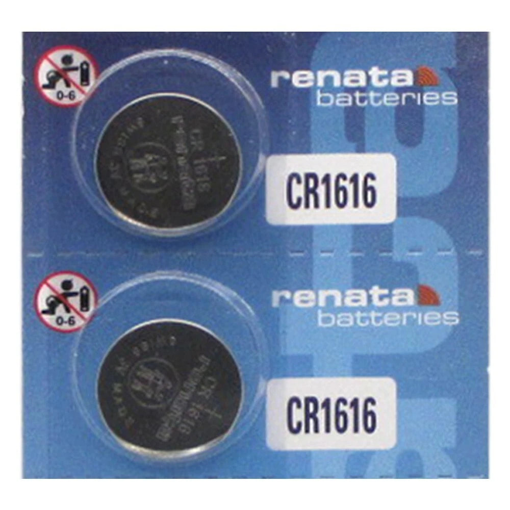 Renata CR1616 3 Volt Lithium Coin Battery 15 Pack (3 Packs of 5)