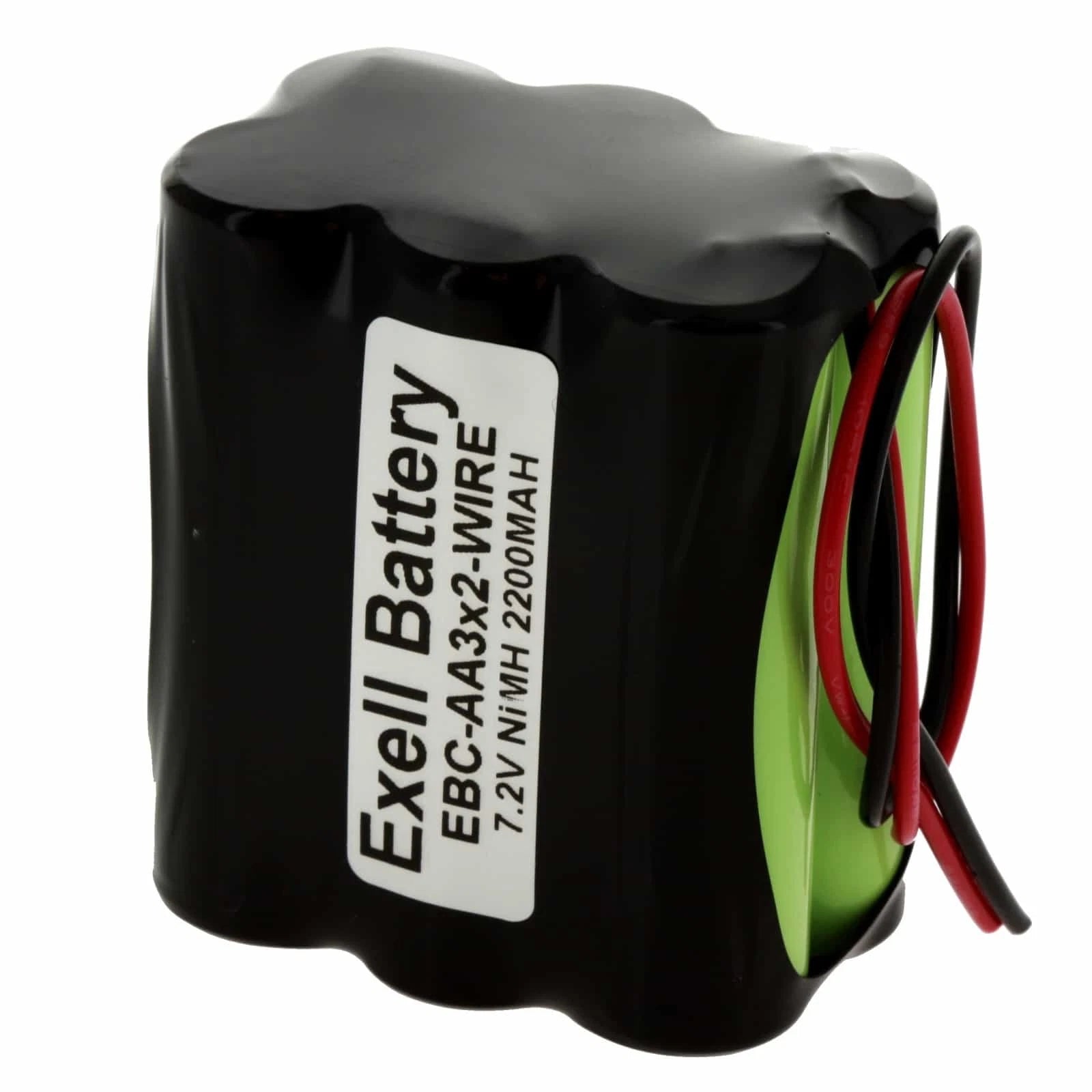 7.2V 2200mAH Custom NiMH Battery Pack For Audio Devices, 2way Radios, Exit Signs