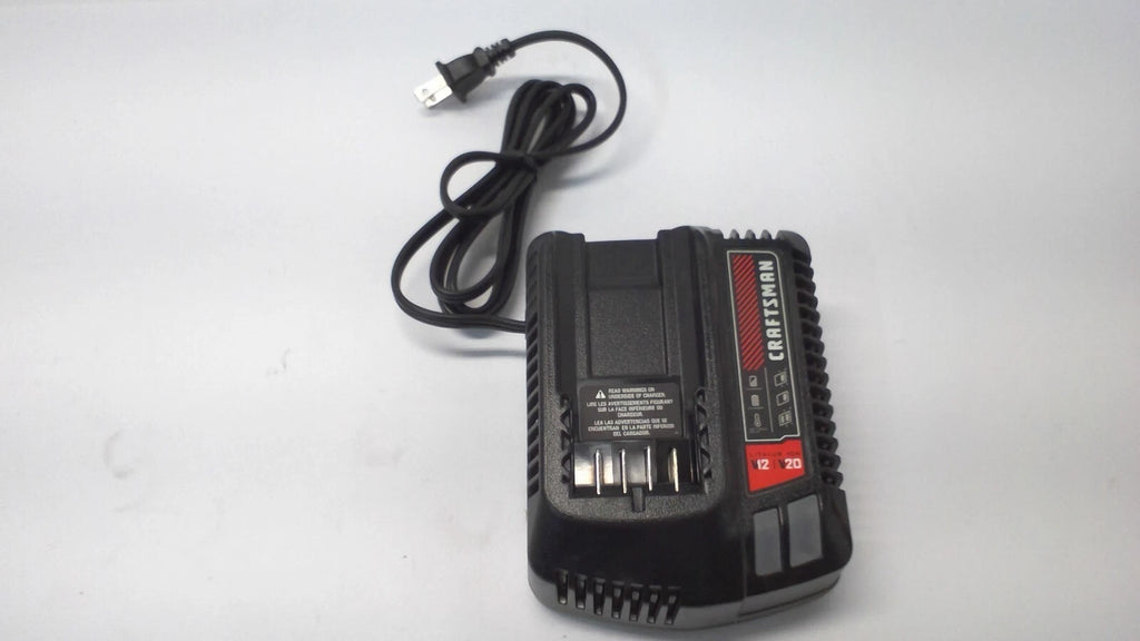 CRAFTSMAN CMCB100 V20 V12 12V/20V MAX 12 & 20-Volt Li-Ion Tool Battery Charger