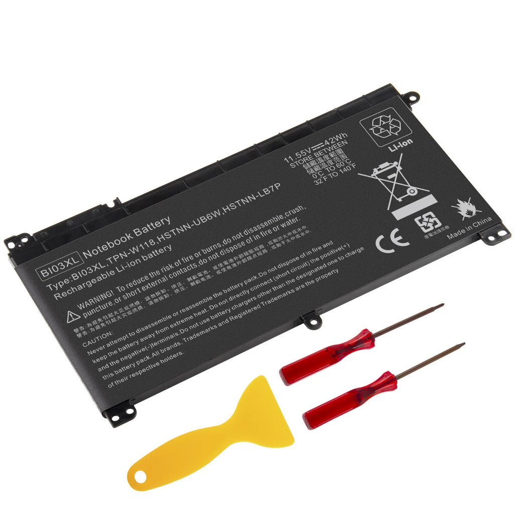 BI03XL Battery For HP Pavilion X360 13-U M3-U 13-u000 M3-U001DX M3-U103D 42Wh