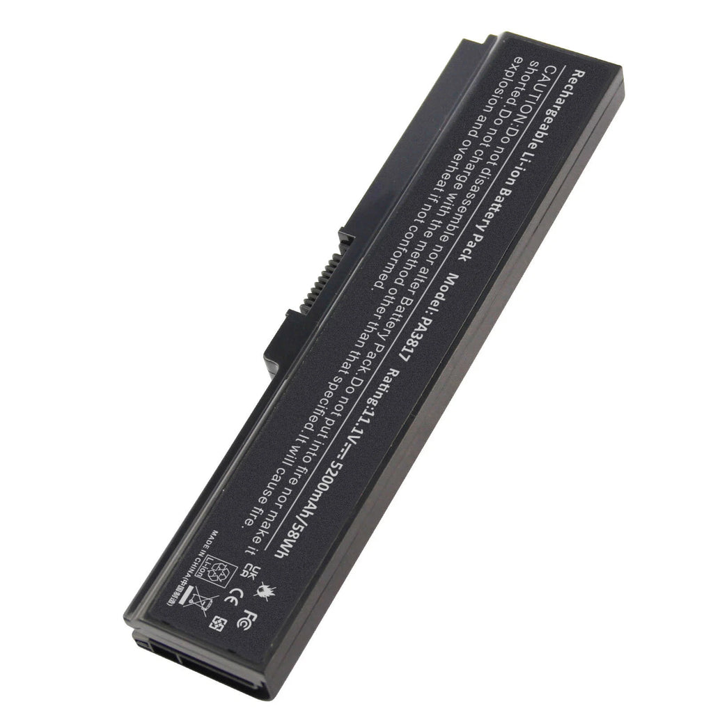 6 CELLS LAPTOP BATTERY FOR TOSHIBA PA3817U-1BRS PA3636U-1BAL PABAS215 FAST