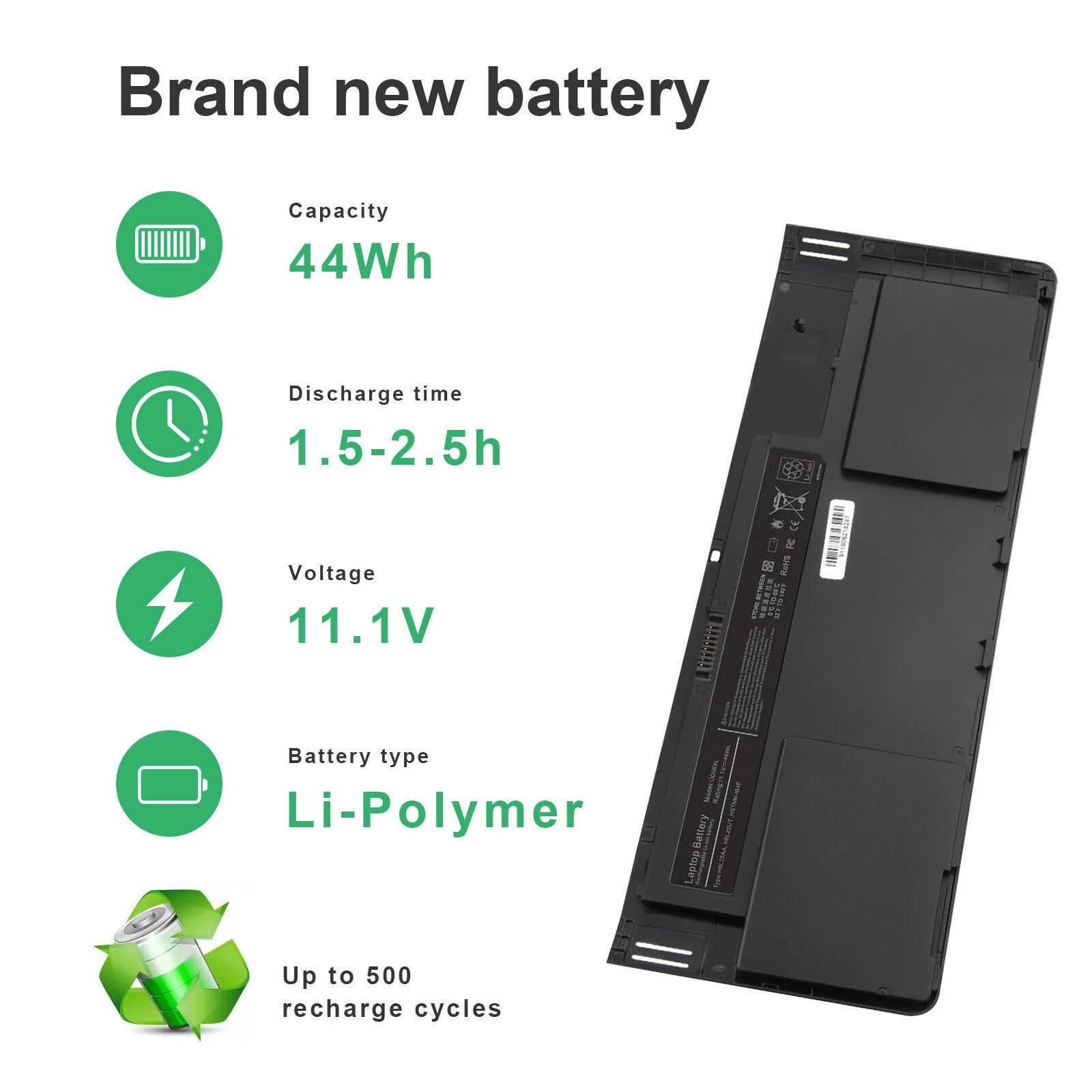 ?OD06XL 44Wh Battery for HP Elitebook Revolve 810 G1 G2 G3 698943-001 698750-171