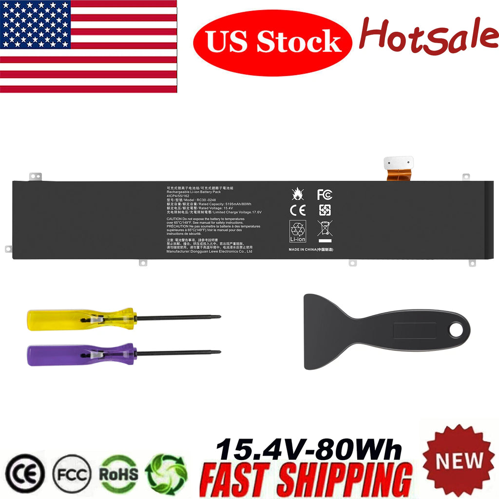 RC30-0248 Laptop Battery for Razer Blade 15 2018 2019 RZ09-02385 RZ09-02386