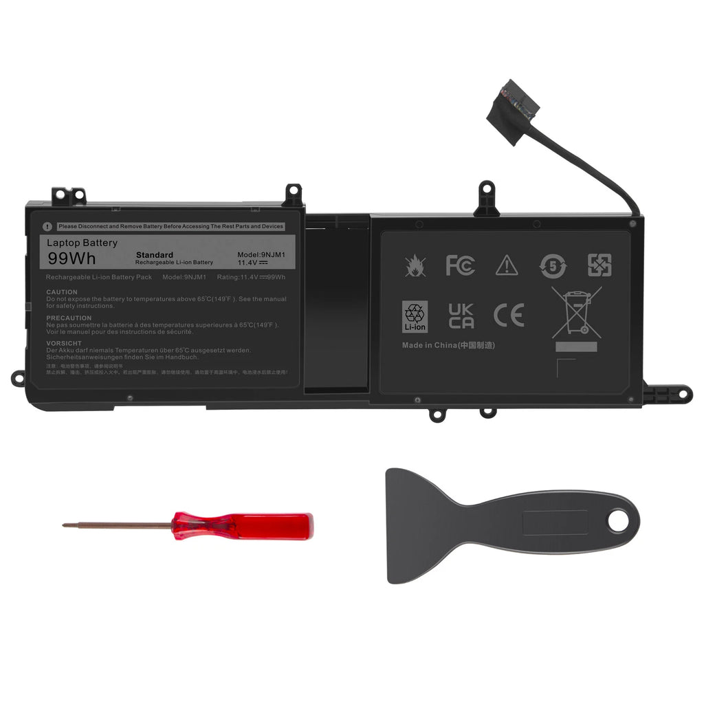 For Dell Alienware 15 R3 17 R4 Battery 99Wh 11.4V Battery 001D82 9NJM1 MG2YH