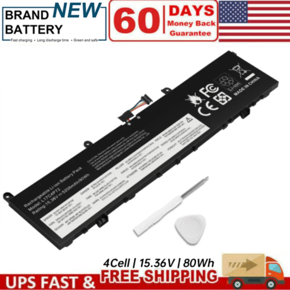 L18M4P71 Battery for Lenovo ThinkPad X1 Extreme P1 1st /2nd Gen 01AY969 L17C4P72