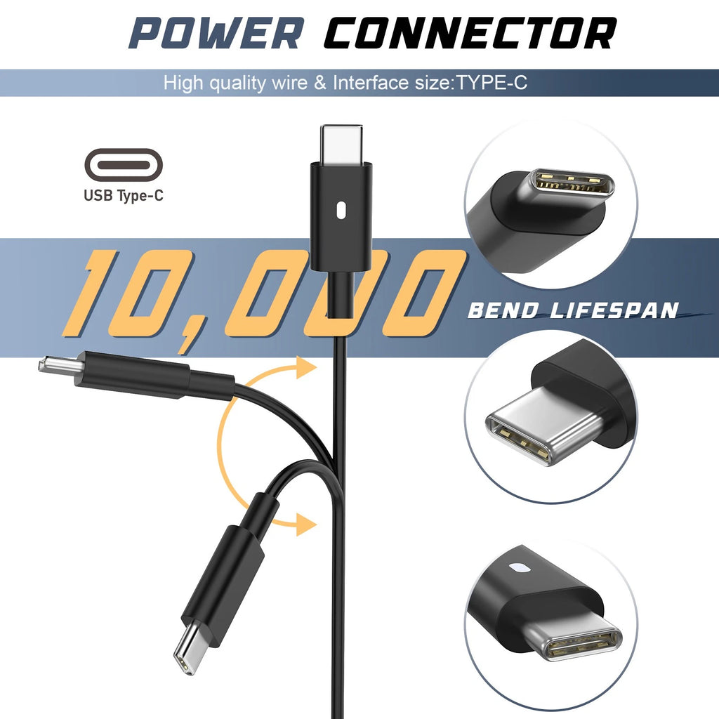 130W USB C Charger For Dell XPS 15 9575 17 Precision 5530 Latitude7410 7310 7210