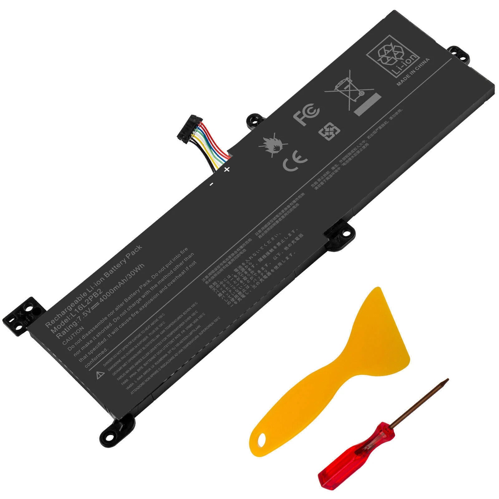 Battery For Lenovo Ideapad 320 330 L16L2PB2 L16L2PB3 L16M2PB1 L16S2PB2 L16C2PB2