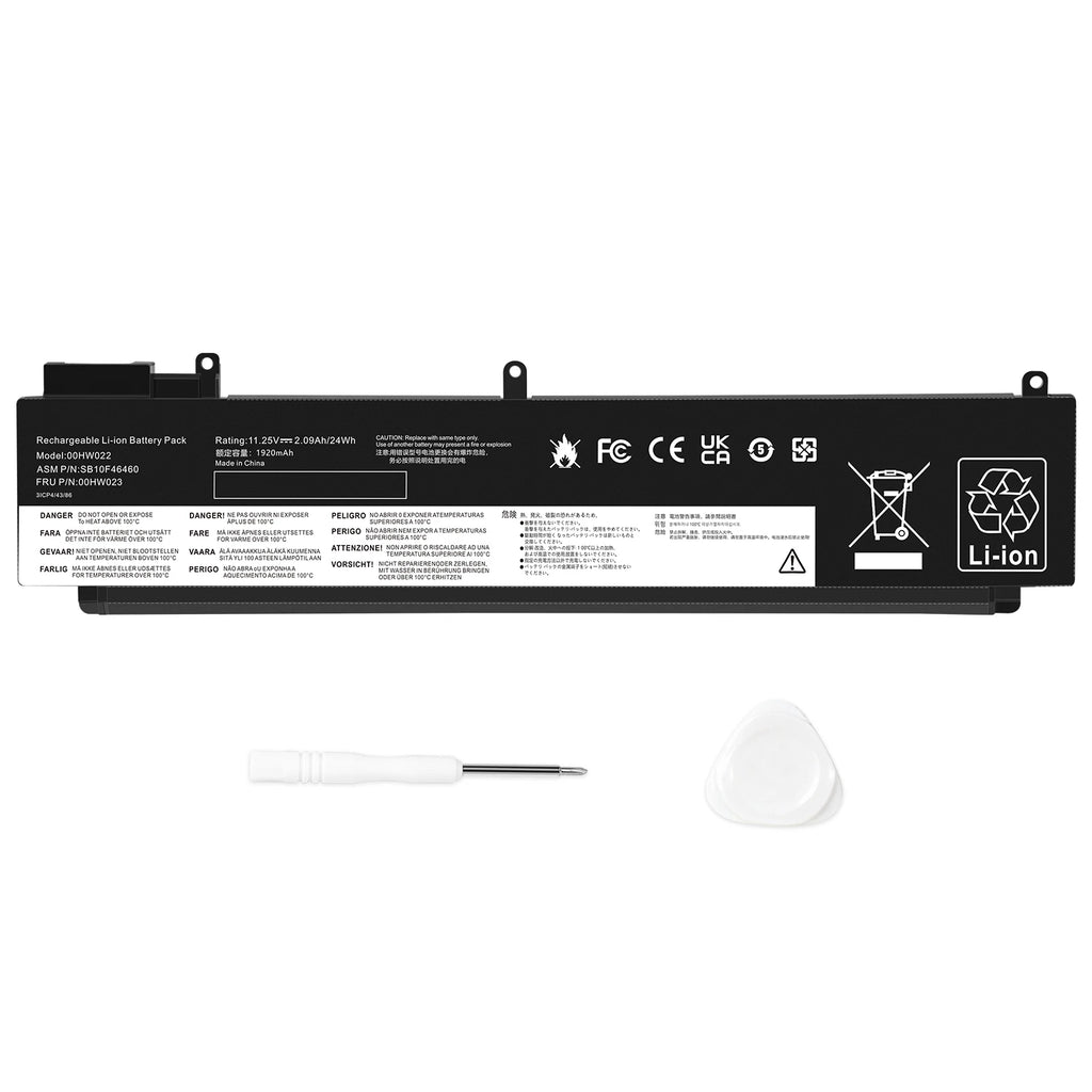 ?LOT Battery For Lenovo Thinkpad T460s T470s 00HW022 00HW023 00HW024 11.25V 24WH