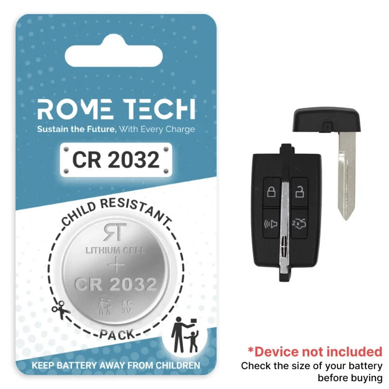 Key Fob Battery Replacement for Lincoln MKT 2020 2019 2018 2017 2016 2015 - 2010