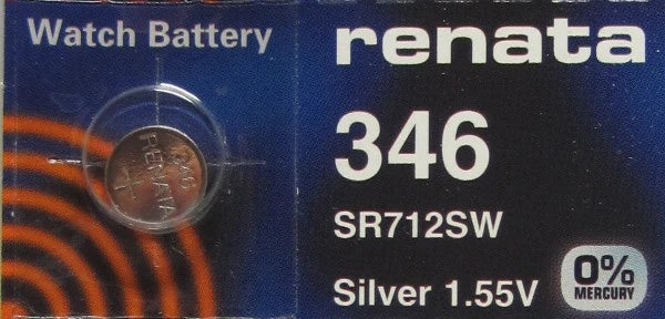 Renata SR712SW Watch and Calculator Batteries x 10