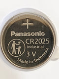 5 BULK PANASONIC CR2025 cr 2025 ECR2025 3v Battery (Five batteries) Exp. 08/2034