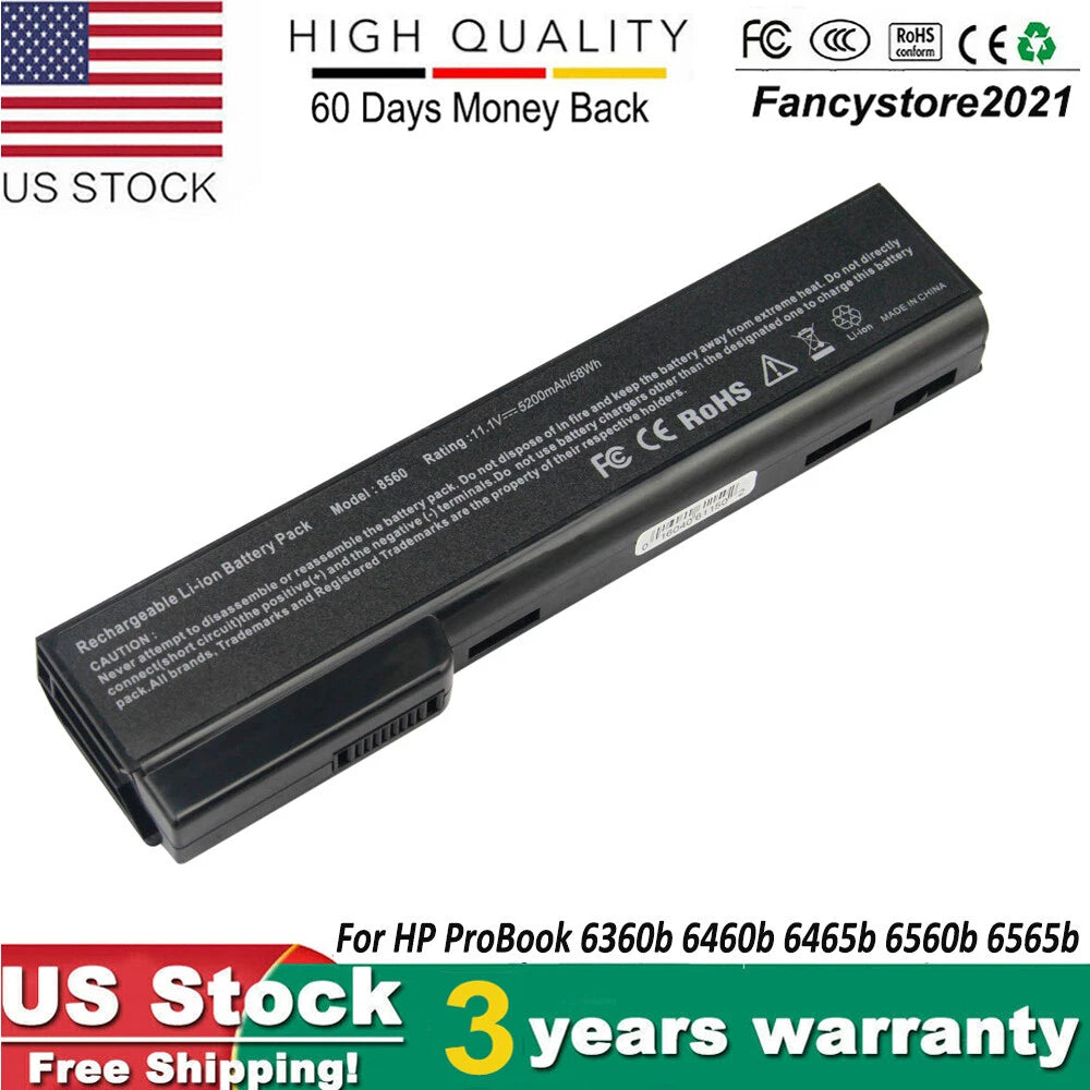 6 Cell Battery for HP 628666-001 628668-001 628670-001 CC06 CC06XL 11.1V / 10.8V