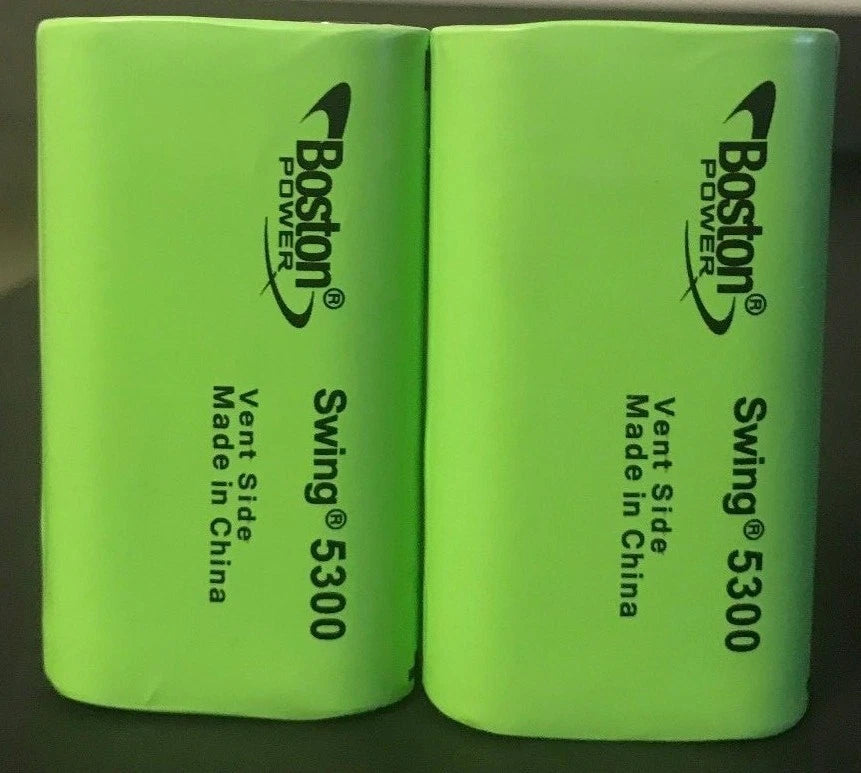 Brand New "2" Boston Power Swing 5300 3.7V 5300mAh 13A Rechargeable Battery