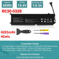 REPLACE RC30-0328 BATTERY FOR RAZER BLADE 15 BASE 2020 2021 RZ09-0369 RZ09-0328