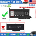 ?LOT DJ1J0 Battery For Dell Latitude 7280 7380 7390 7480 7490 E7380 E7480 42Wh