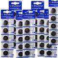 Qty 40 DL2032 CR2032 ECR2032 5004LC Button Cell Battery USA US FREE SHIP 3 Volt