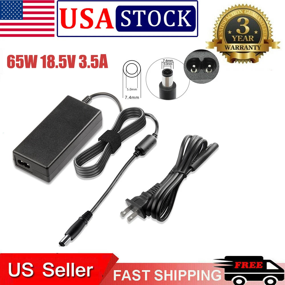 New Laptop Adapter Charger 65W Replacement for HP 630 635 G1 650 G1 655 250 255