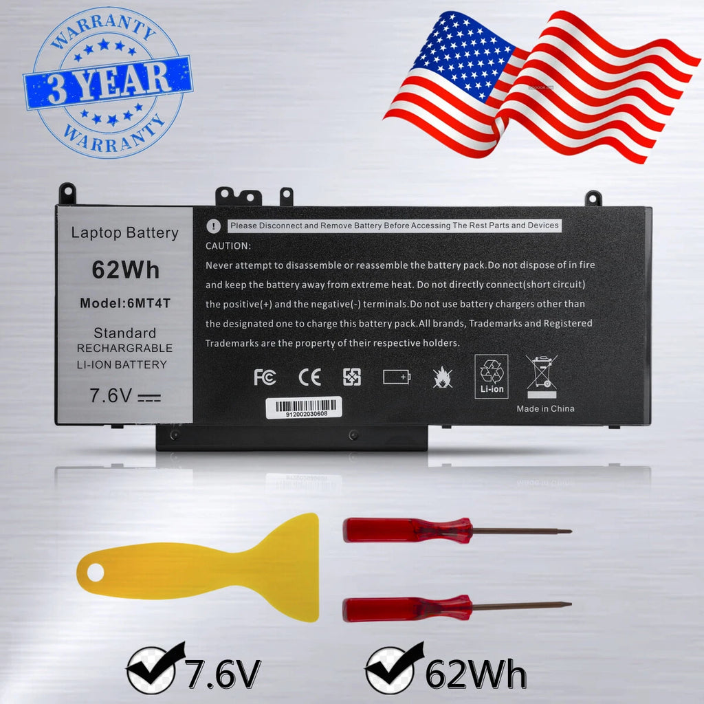 E5470 E5570 Battery for Dell Latitude Notebook 15.6" P/N:7V69Y TXF9M 79VRK 6MT4T