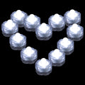 12 Pack~White~Submersible Waterproof Underwater Battery LED Tea Light~Wedding