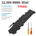LOT TT03XL Battery For HP Elitebook 755 G5 850 G5 850 G6 Zbook 15U G536 G541 G5