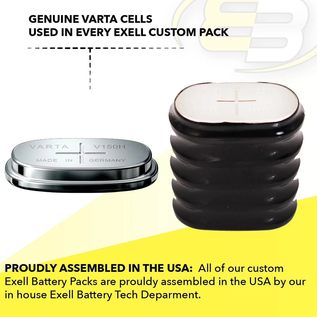 5/V150H 6V 150mAh NiMH Button Cell Battery
