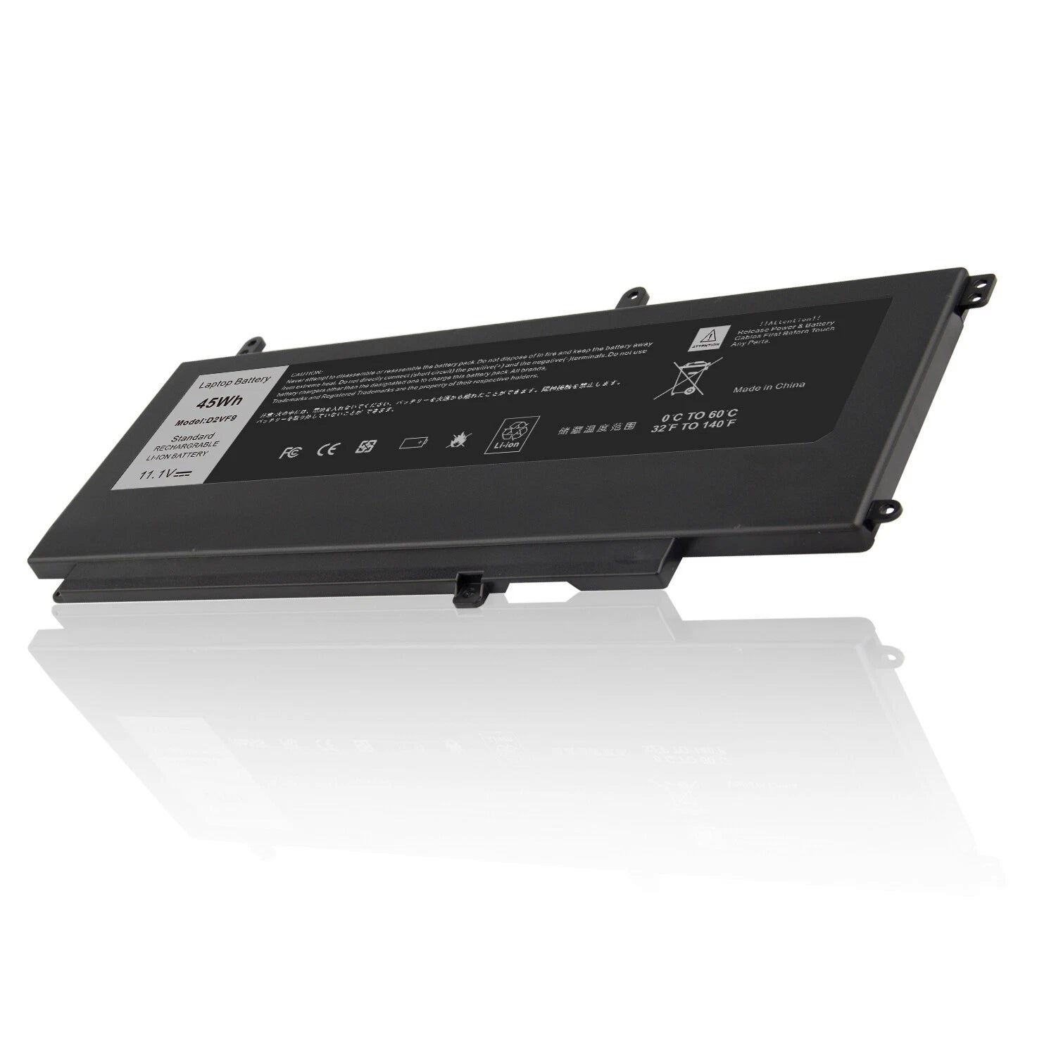 45WH Laptop Battery for Dell Inspiron 15 7547 7548 Series D2VF9 0PXR51 PXR51