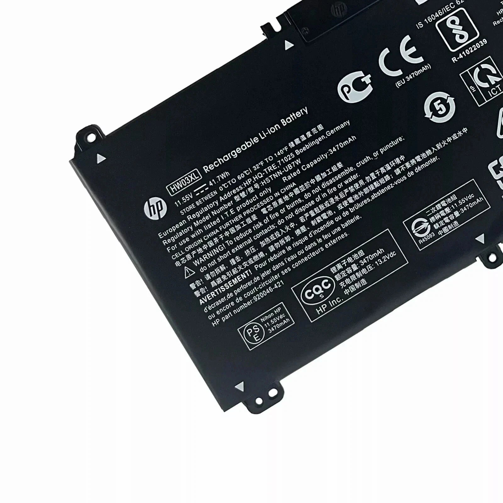 Genuine HW03XL Battery for HP Pavilion 15-EG 15-EG1025CL 15-EG1053CL 15-EH 17-CN